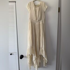 Joyfolie Cream Briley Dress